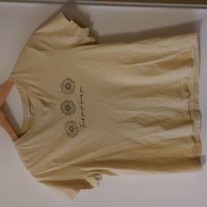 Women's "Thank you for being you" yellow t-shirt